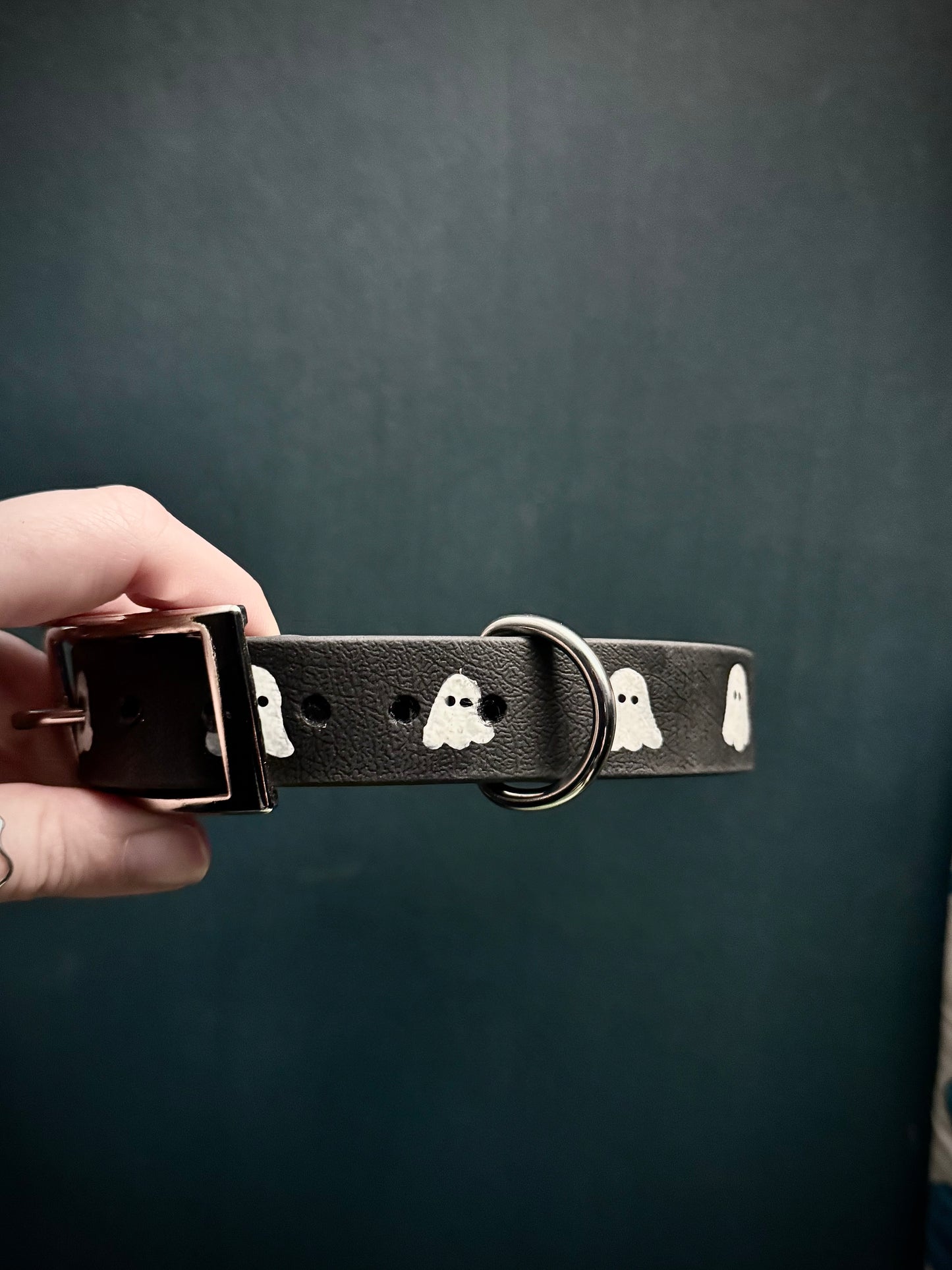 Howl-o-Ween Glow 👻 Glow-in-the-dark dog collar