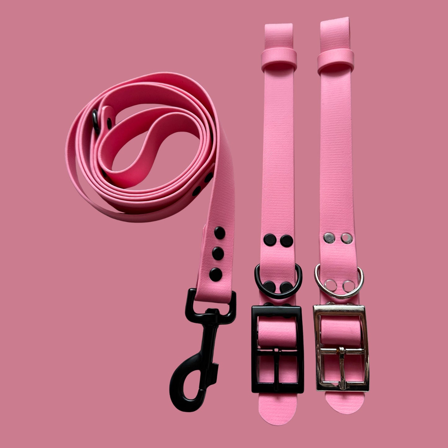 Barbie Pink Waterproof Dog Collar 🎀🌸