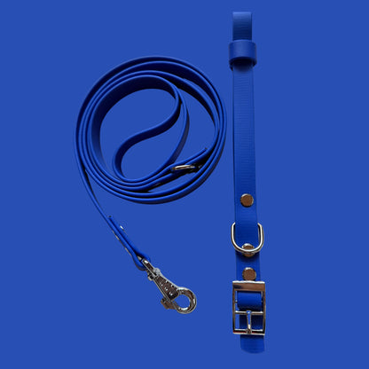 Ocean Blue Waterproof Dog Collar 🌊💙