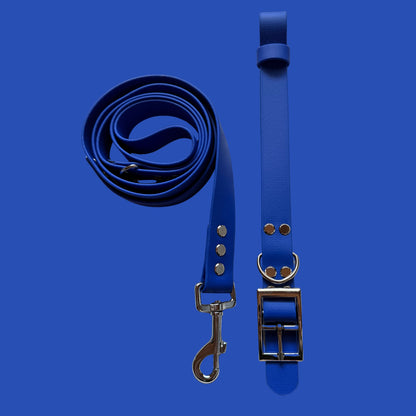 Ocean Blue Waterproof Dog Collar 🌊💙