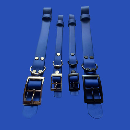 Ocean Blue Waterproof Dog Collar 🌊💙