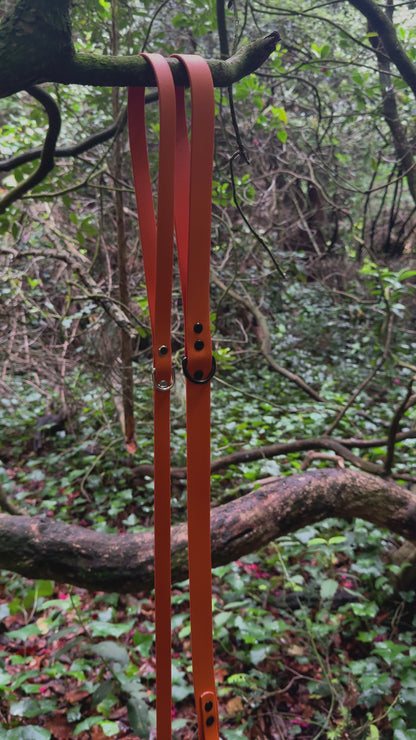 Fire Orange Waterproof Lead