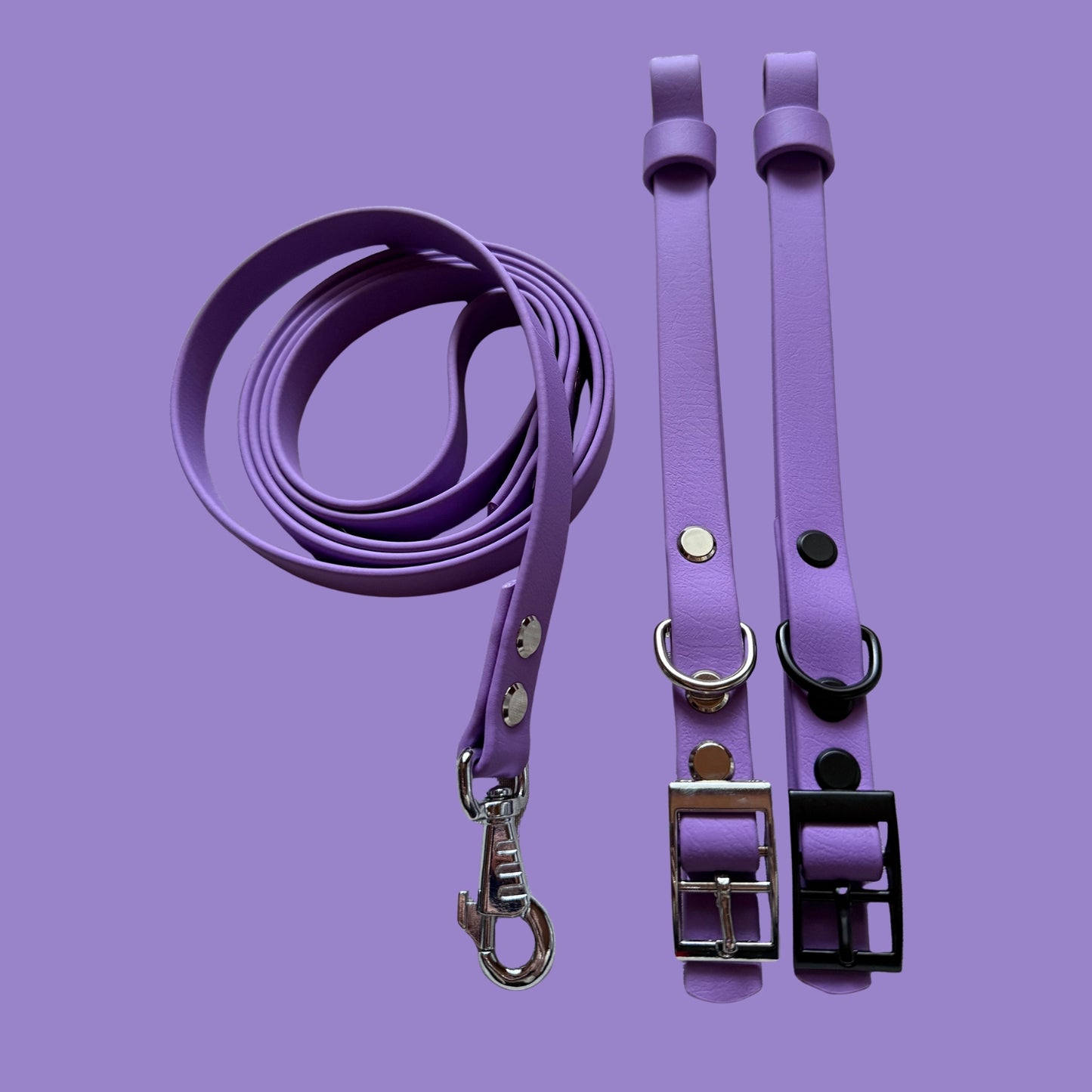 Violet Waterproof Dog Collar 💜✨