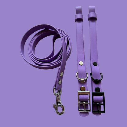 Violet Waterproof Dog Collar 💜✨