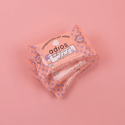 Compostable Pet Wipes by Adios: Gentle on Paws, Kind to the Planet 🐾🌿